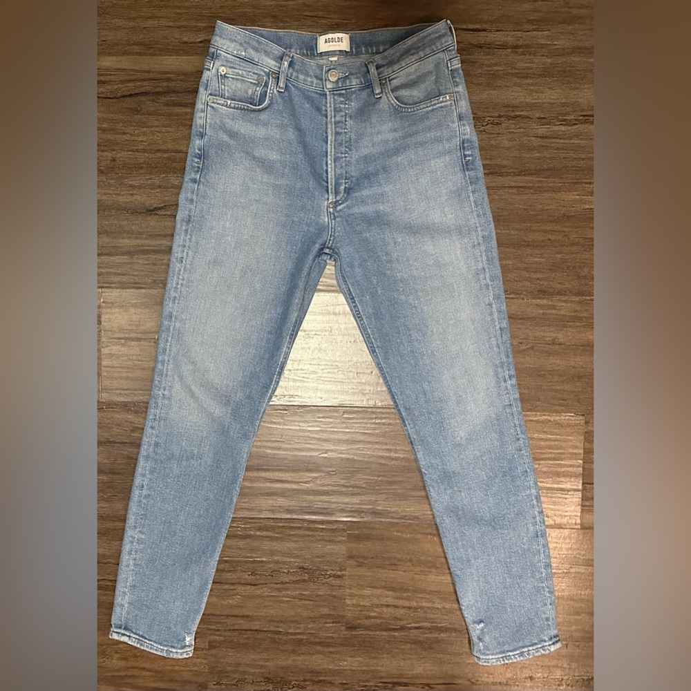Agolde Nico High-Rise Slim Jeans. Size 27 - Picture 3 of 16